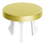 VitrA Basin Overflow Cover - Brushed Gold