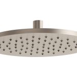 VitrA Origin 250mm Showerhead - Brushed Nickel