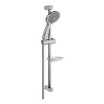VitrA Samba 3-Function Hand Shower w/Slide Rail - Chrome