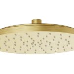 VitrA Origin Classic 250mm Showerhead - Brushed Gold
