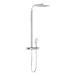 VitrA Aquaheat Charm 360 Shower Column w/Shelf - Chrome